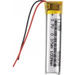 Li-Pol baterie 100mAh, 3.7V, 500839 | Zboží Auto