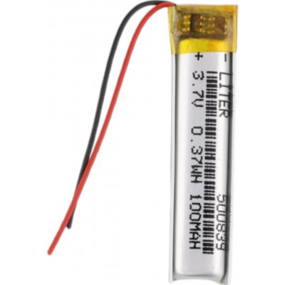 Li-Pol baterie 100mAh, 3.7V, 500839 | Zboží Auto