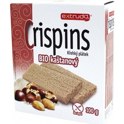 EXTRUDO Kaštanový křehký plátek Crispins 100 g – Sleviste.cz