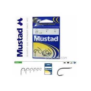 Mustad Classic 496-BU Soft bait vel.8