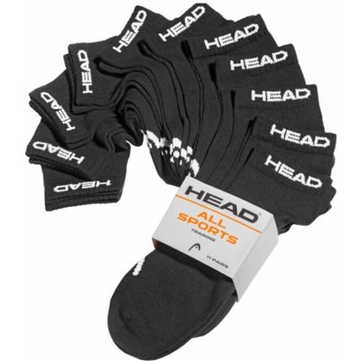 Head Elements Sneaker Socks 11-Pack Black – Zboží Dáma