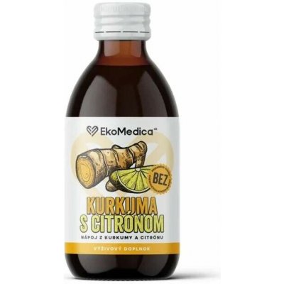 EkoMedica Kurkuma s citronem šťáva 250 ml – Hledejceny.cz