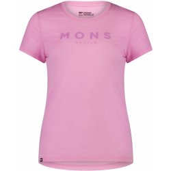 Mons Royale Icon Tee Pop pink