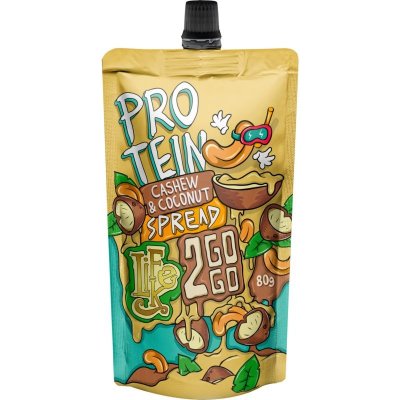 LifeLike Protein cashew coconut proteinová pomazánka 80 g – Zbozi.Blesk.cz