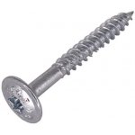HPM TEC RAPI-TEC SK PLUS 6,0x50/34 - stavební vrut do dřeva, polozávit, pozink, talířová hlava, TORX T30 – Hledejceny.cz