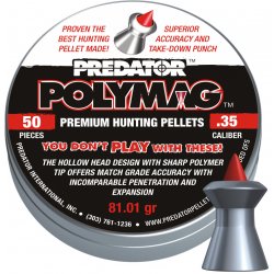 Diabolky JSB Predator PolyMag 9 mm 50 ks