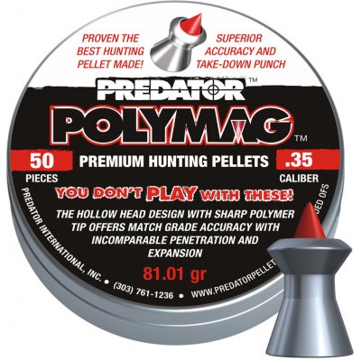 Diabolky JSB Predator PolyMag 9 mm 50 ks – Zboží Dáma
