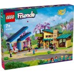 LEGO® Friends 42620 Rodinný dům Olly a Paisley – Zboží Mobilmania