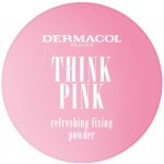Dermacol Think Pink Refreshing Fixing Powder osvěžující fixační pudr 10 g – Zboží Dáma