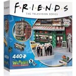 Wrebbit 3D puzzle Přátelé: Central Perk 440 ks – Zbozi.Blesk.cz