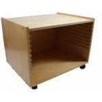 Montessori komoda na puzzle mapy s rámem – Zboží Dáma