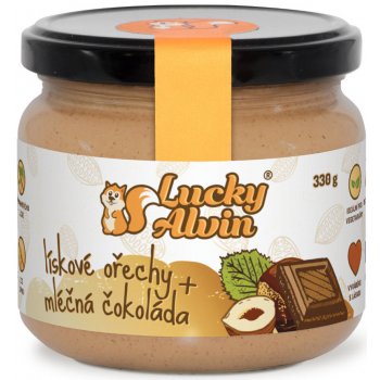 Lucky Alvin Arašídy + bílá čokoláda 330 g