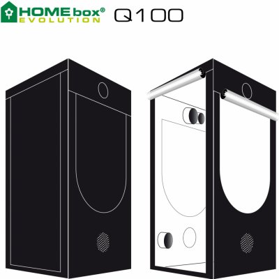 HOMEbox Evolution Q100 100x100x200 cm – HobbyKompas.cz