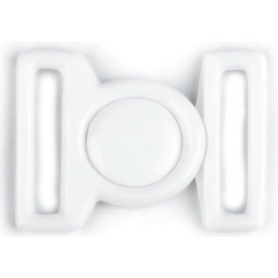 Plavkové zapínání šíře 16 mm plastové - bílá (5 pár) – Hledejceny.cz