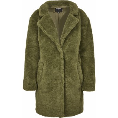 Urban Classic Ladies Sherpa Coat olive – Sleviste.cz