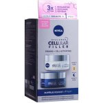 Nivea Hyaluron Cellural Filler denní noční krém 2 x 50 ml dárková sada – Zboží Dáma