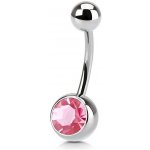 Šperky4U piercing do pupíku banánek BS01001-P – Sleviste.cz