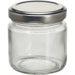 Gastro Zavařovací sklenice víčko šroubovací stříbrné 6 ks x 106ml – Zboží Dáma