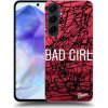 Pouzdro a kryt na mobilní telefon Samsung Picasee silikonové Samsung Galaxy A55 5G Bad girl černé