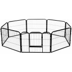 Springos Skladací ohrádka pro psa výběh pro štěnata 215 x 60 cm PA1002 – Zboží Dáma