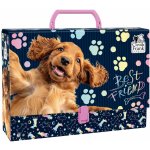 Derform Výtvarný kufřík 33 x 25 x 10 cm Cleo a Frank 549088 – Zboží Mobilmania