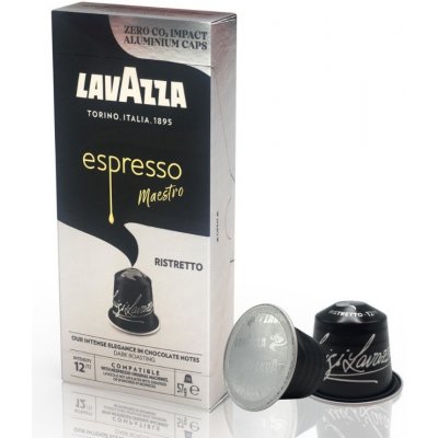 Lavazza Maestro Ristretto Espresso Alu Kapsle do Nespresso 10 ks – Zbozi.Blesk.cz