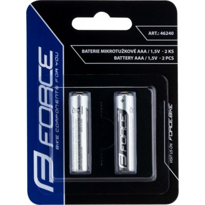 baterie FORCE mikrotužkové AAA / 1,5V 1 x 2 ks – Sleviste.cz