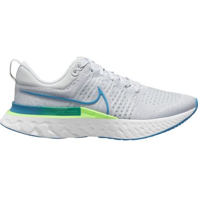 Nike React Infinity Run Flyknit 2 platinum/green /laser blue