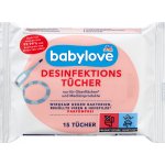 Babylove hygienické dezinfekční ubrousky 15 ks – Hledejceny.cz