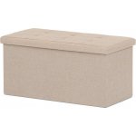 Autronic Taburet s úložným prostorem TAB-462 GREY2 – Zboží Dáma