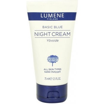 Lumene Basic Blue Night Cream noční krém 75 ml