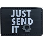 ARMED PATCHES PVC nášivka Just Send It, Černá – Hledejceny.cz