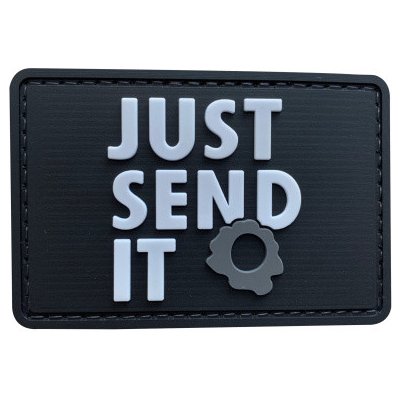 ARMED PATCHES PVC nášivka Just Send It, Černá – Hledejceny.cz