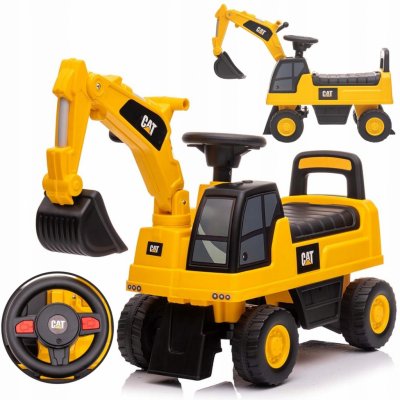 Milly Mally bagr se zvukem CAT Excavator žlutý – Zboží Dáma