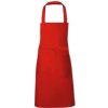 Zástěra Link Kitchen Wear Hobby zástěra X967 Red 73 x 80 cm