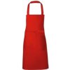 Zástěra Link Kitchen Wear Hobby zástěra X967 Red 73x80cm