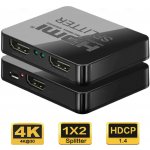PremiumCord HDMI splitter 1-2 porty, khsplit2c – Hledejceny.cz