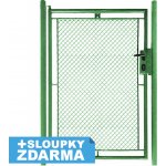 Zahradní branka celovýplet s přípravou na FAB šířka 1000 mm / výška 2000mm Výška v mm:: 1000 – Zboží Mobilmania