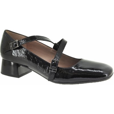 HISPANITAS Dámské kožené černé lodičky HI243671-BLACK-245 – Zboží Mobilmania