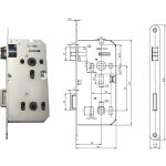 Satos WC 90/50/80 mm P/L – Zboží Mobilmania