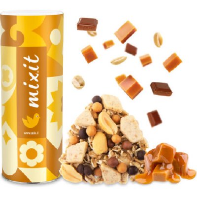 Mixit Peanut Caramel & máslová sušenka 650 g – Zbozi.Blesk.cz