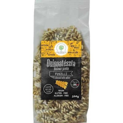 Eden Prémium Bezlepkové quinoa jáhlové těstoviny vřetena 200 g