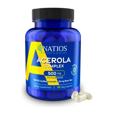 Natios Acerola Complex 500 mg 90 kapslí – Hledejceny.cz