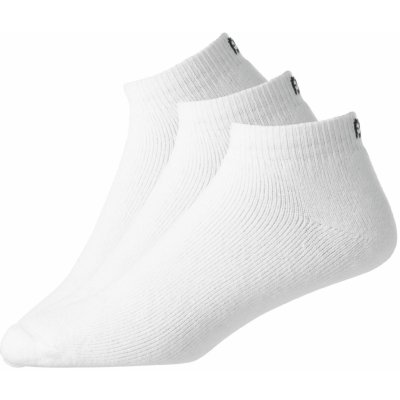 Footjoy pánské golfové ponožky 3 ks bílé – Zboží Mobilmania