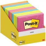 3M POSTIT Samolepicí blok poznámkových lístků, 76 × 76 mm, 100 listů, 3M POST-IT, různé barvy 7100317840 – Hledejceny.cz