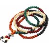 Náramek Woodrow Dřevěný meditační náramek náramek Buddha Mala barevný 1498