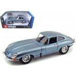 Bburago Jaguar E type Coupe stříbrná 1:18 – Zbozi.Blesk.cz