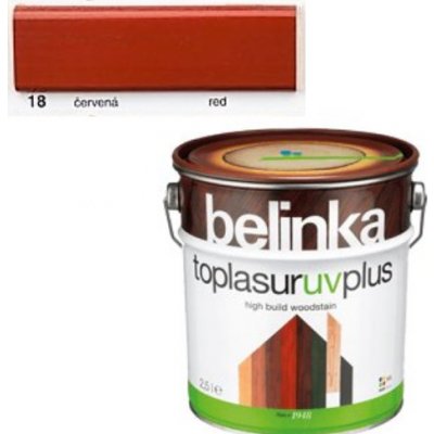 Belinka Toplasur UV Plus 5 l Červená