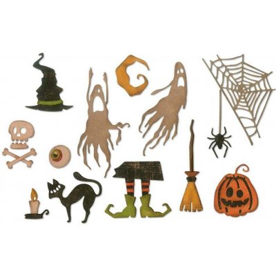 Sizzix Thinlits Halloween 16 ks Tim Holtz – Hledejceny.cz