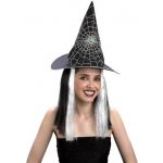 Klobouk čarodějnický s vlasy – Hledejceny.cz